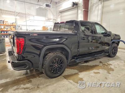 Trzecie zdjęcie samochodu z tyłu: 2022 GMC SIERRA K1500 ELEVATION VIN:3GTUUCET4NG540187 - miniatura