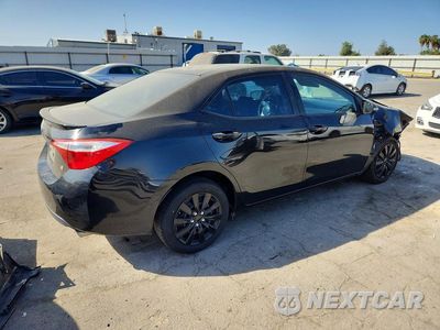 Trzecie zdjęcie samochodu z tyłu: 2014 TOYOTA COROLLA S VIN:5YFBURHE8EP104718 - miniatura