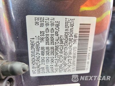 Zdjęcie 13 z 13 samochodu: 2022 HONDA CR-V EXL VIN:5J6RW1H88NA019753 - miniatura