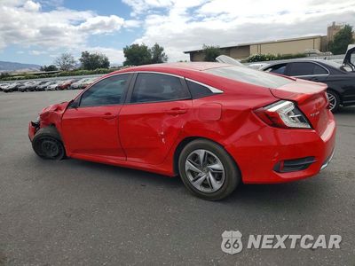 Drugie zdjęcie samochodu z przodu: 2019 HONDA CIVIC LX VIN:2HGFC2F64KH530500 - miniatura