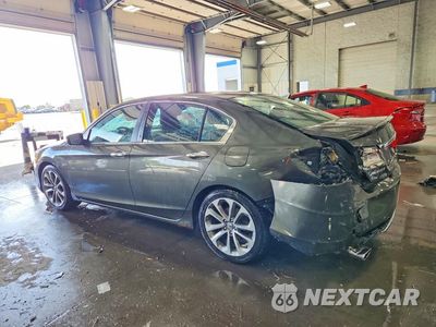 Drugie zdjęcie samochodu z przodu: 2014 HONDA ACCORD SPORT VIN:1HGCR2F55EA093778 - miniatura