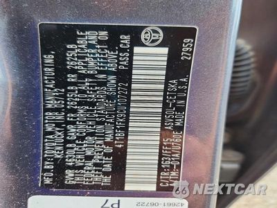 Zdjęcie 12 z 12 samochodu: 2012 TOYOTA CAMRY SE VIN:4T1BF1FK9CU107272 - miniatura
