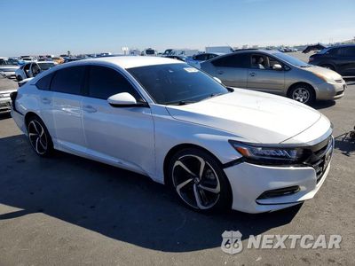 Czwarte zdjęcie samochodu z boku: 2020 HONDA ACCORD SPORT VIN:1HGCV1F30LA103540 - miniatura