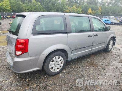Trzecie zdjęcie samochodu z tyłu: 2014 DODGE GRAND CARAVAN SE VIN:2C4RDGBG9ER379348 - miniatura