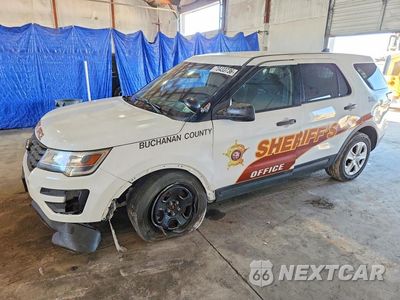 2019 FORD EXPLORER POLICE INTERCEPTOR 1FM5K8AR0KGA29208 - główne zdjęcie licytacji z USA - miniatura