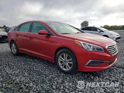 Czwarte zdjęcie samochodu z boku: 2017 HYUNDAI SONATA SE VIN:5NPE24AF8HH476988 - miniatura