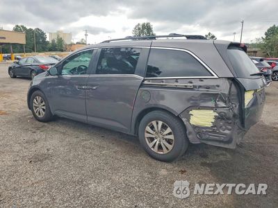 Drugie zdjęcie samochodu z przodu: 2015 HONDA ODYSSEY EXL VIN:5FNRL5H69FB065993 - miniatura