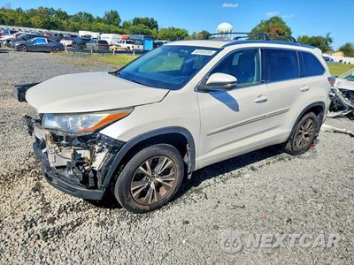 2016 TOYOTA HIGHLANDER XLE 5TDJKRFH7GS283357 - główne zdjęcie licytacji z USA - miniatura