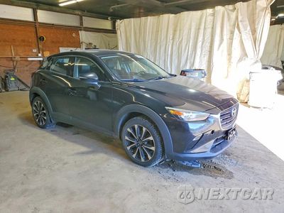 Czwarte zdjęcie samochodu z boku: 2019 MAZDA CX-3 TOURING VIN:JM1DKFC79K0404294 - miniatura