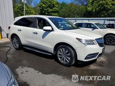 Czwarte zdjęcie samochodu z boku: 2016 ACURA MDX TECHNOLOGY VIN:5FRYD4H43GB034546 - miniatura