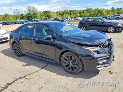 Czwarte zdjęcie samochodu z boku: 2024 TOYOTA COROLLA SE VIN:5YFS4MCE8RP179595 - miniatura