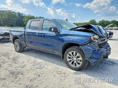 Czwarte zdjęcie samochodu z boku: 2021 CHEVROLET SILVERADO K1500 RST VIN:3GCUYEET3MG285336 - miniatura