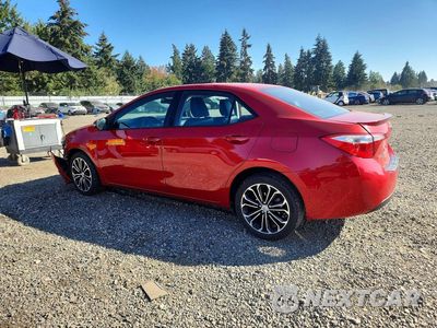 Drugie zdjęcie samochodu z przodu: 2014 TOYOTA COROLLA S PLUS VIN:5YFBURHE4EP143712 - miniatura