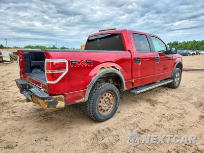 Trzecie zdjęcie samochodu z tyłu: 2010 FORD F150 SUPERCREW VIN:1FTFW1EV9AFB82363 - miniatura