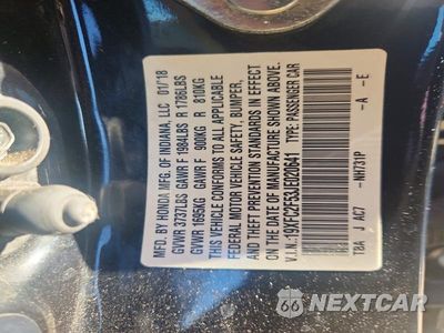 Zdjęcie 12 z 12 samochodu: 2018 HONDA CIVIC LX VIN:19XFC2F53JE020641 - miniatura