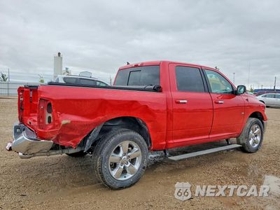 Trzecie zdjęcie samochodu z tyłu: 2018 RAM 1500 SLT VIN:1C6RR7LT7JS332624 - miniatura