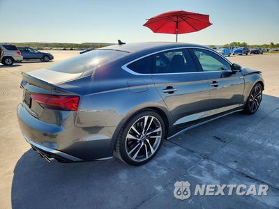 Trzecie zdjęcie samochodu z tyłu: 2023 AUDI S5 PREMIUM PLUS VIN:WAUC4CF54PA032344 - miniatura