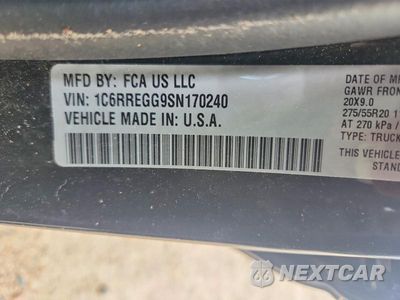 Zdjęcie 12 z 12 samochodu: 2025 RAM 1500 TRADESMAN VIN:1C6RREGG9SN170240 - miniatura