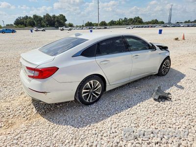 Trzecie zdjęcie samochodu z tyłu: 2020 HONDA ACCORD HYBRID VIN:1HGCV3F11LA014442 - miniatura
