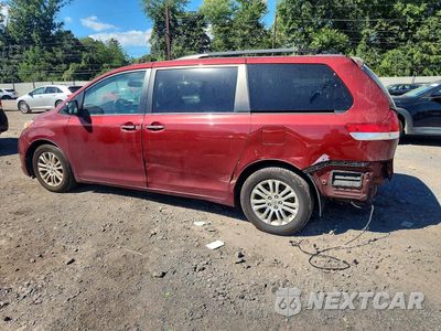 Drugie zdjęcie samochodu z przodu: 2012 TOYOTA SIENNA XLE 8-PASSENGER VIN:5TDYK3DC9CS254729 - miniatura