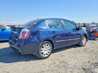 Trzecie zdjęcie samochodu z tyłu: 2012 NISSAN SENTRA 2.0 VIN:3N1AB6AP9CL696140 - miniatura