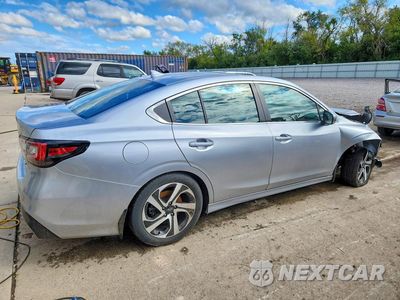 Trzecie zdjęcie samochodu z tyłu: 2022 SUBARU LEGACY LIMITED VIN:4S3BWAN66N3027624 - miniatura