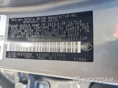 Zdjęcie 12 z 12 samochodu: 2026 TOYOTA CAMRY XSE VIN:4T1DAACK4TU653408 - miniatura