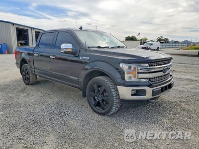Czwarte zdjęcie samochodu z boku: 2018 FORD F150 SUPERCREW VIN:1FTFW1E12JFD89593 - miniatura