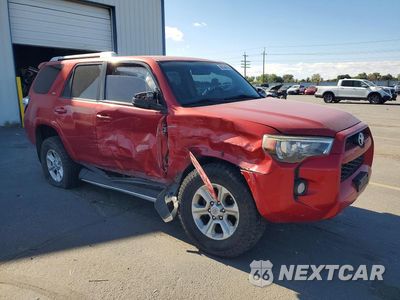 Czwarte zdjęcie samochodu z boku: 2016 TOYOTA 4RUNNER SR5 VIN:JTEBU5JR0G5294256 - miniatura