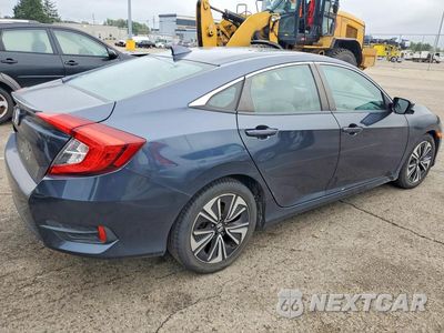 Trzecie zdjęcie samochodu z tyłu: 2016 HONDA CIVIC EX VIN:19XFC1F35GE042593 - miniatura