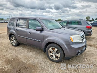 Czwarte zdjęcie samochodu z boku: 2014 HONDA PILOT EXL VIN:5FNYF4H5XEB029197 - miniatura