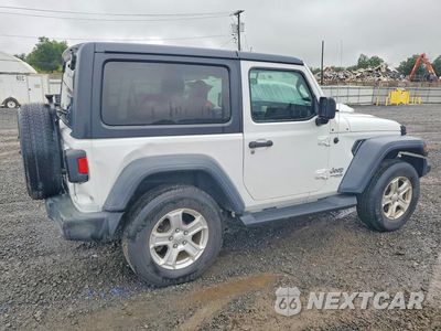 Trzecie zdjęcie samochodu z tyłu: 2018 JEEP WRANGLER SPORT VIN:1C4GJXAG8JW296786 - miniatura