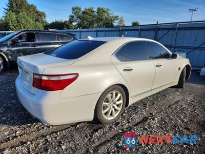 Trzecie zdjęcie samochodu z tyłu: 2009 LEXUS LS 460 VIN:JTHBL46F095085519 - miniatura