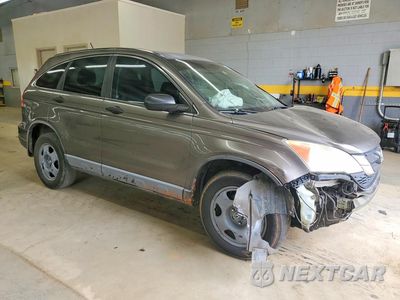 Czwarte zdjęcie samochodu z boku: 2010 HONDA CR-V LX VIN:5J6RE3H32AL008118 - miniatura