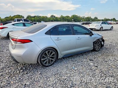 Trzecie zdjęcie samochodu z tyłu: 2021 TOYOTA COROLLA SE VIN:5YFS4MCE6MP075017 - miniatura