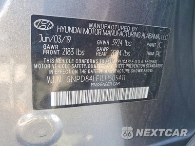 Zdjęcie 13 z 13 samochodu: 2020 HYUNDAI ELANTRA VALUE EDITION VIN:5NPD84LF1LH505411 - miniatura