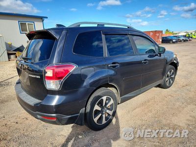 Trzecie zdjęcie samochodu z tyłu: 2017 SUBARU FORESTER 2.5I PREMIUM VIN:JF2SJADC1HH482217 - miniatura