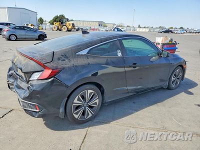 Trzecie zdjęcie samochodu z tyłu: 2016 HONDA CIVIC EX VIN:2HGFC3B35GH354064 - miniatura