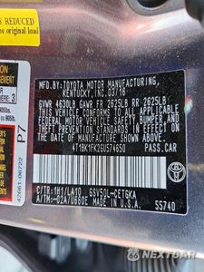 Zdjęcie 13 z 13 samochodu: 2016 TOYOTA CAMRY XLE V6 VIN:4T1BK1FK2GU574650 - miniatura