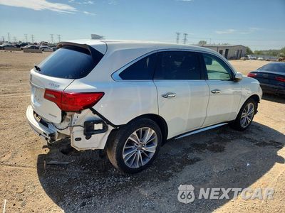 Trzecie zdjęcie samochodu z tyłu: 2018 ACURA MDX TECHNOLOGY VIN:5J8YD4H51JL014828 - miniatura