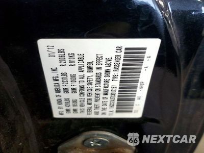 Zdjęcie 12 z 12 samochodu: 2012 HONDA ACCORD LX VIN:1HGCS1A37CA007257 - miniatura