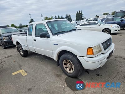 Czwarte zdjęcie samochodu z boku: 2002 FORD RANGER SUPER CAB VIN:1FTYR14U42PA23318 - miniatura