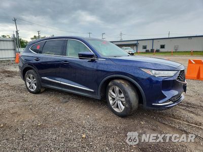 Czwarte zdjęcie samochodu z boku: 2022 ACURA MDX VIN:5J8YE1H38NL037362 - miniatura