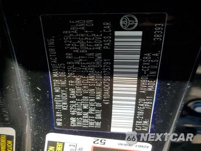 Zdjęcie 13 z 13 samochodu: 2025 TOYOTA CAMRY SE VIN:4T1DAACK7SU175791 - miniatura
