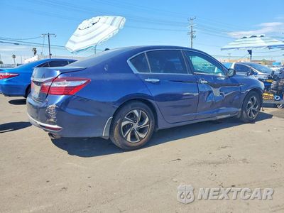 Trzecie zdjęcie samochodu z tyłu: 2016 HONDA ACCORD LX VIN:1HGCR2F36GA188061 - miniatura