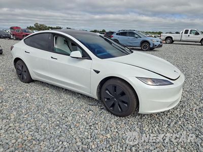Czwarte zdjęcie samochodu z boku: 2026 TESLA MODEL 3 VIN:5YJ3E1EA8TF185507 - miniatura