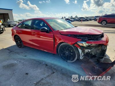 Czwarte zdjęcie samochodu z boku: 2023 HONDA CIVIC SPORT VIN:2HGFE2F51PH531032 - miniatura