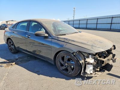 Czwarte zdjęcie samochodu z boku: 2026 HYUNDAI ELANTRA SEL SPORT PREMIUM VIN:KMHLS4DG1TU151413 - miniatura