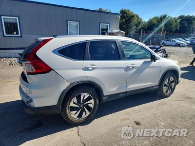 Trzecie zdjęcie samochodu z tyłu: 2016 HONDA CR-V TOURING VIN:5J6RM4H9XGL025299 - miniatura