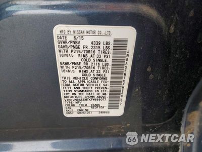 Zdjęcie 13 z 13 samochodu: 2015 NISSAN ROGUE SELECT S VIN:JN8AS5MTXFW669077 - miniatura
